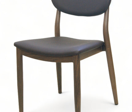 AMKO M5641 Brown Commercial Grade Restaurant Chair