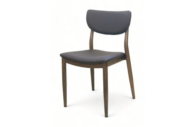 AMKO M5641 Brown Commercial Grade Restaurant Chair