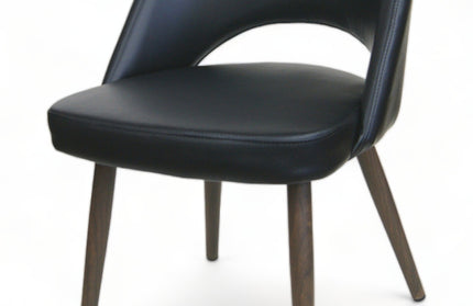 AMKO M5670 Black Commercial Grade Restaurant Chair