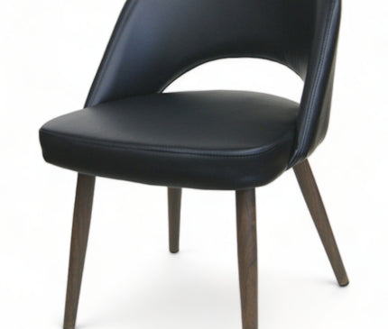 AMKO M5670 Black Commercial Grade Restaurant Chair