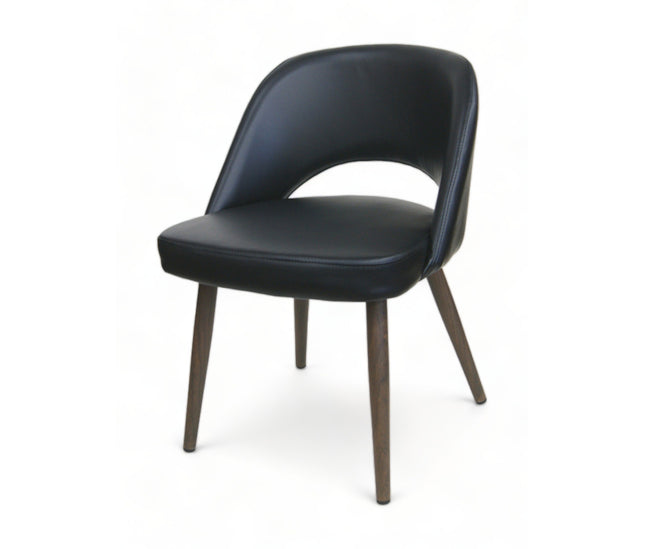 AMKO M5670 Black Commercial Grade Restaurant Chair