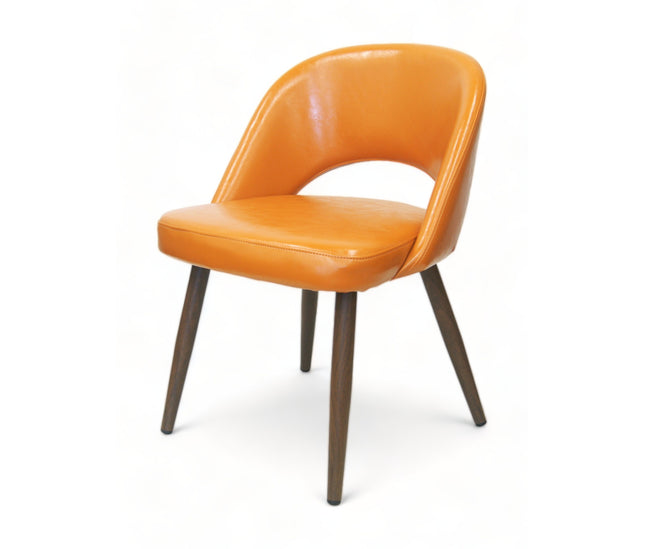 AMKO M5670 Orange Commercial Grade Restaurant Chair