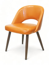 AMKO M5670 Orange Commercial Grade Restaurant Chair