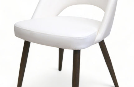 AMKO M5670 White Commercial Grade Restaurant Chair