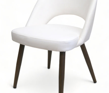 AMKO M5670 White Commercial Grade Restaurant Chair