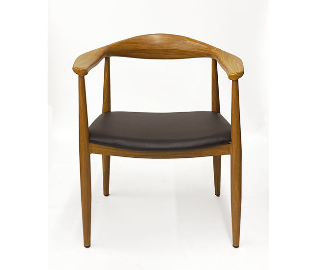 AMKO M5680A Oak Commercial Grade Restaurant Chair