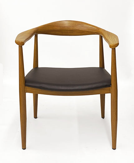 AMKO M5680A Oak Commercial Grade Restaurant Chair