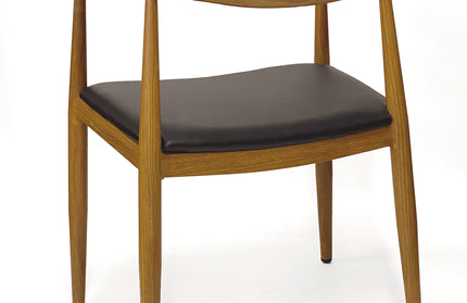 AMKO M5680A Oak Commercial Grade Restaurant Chair