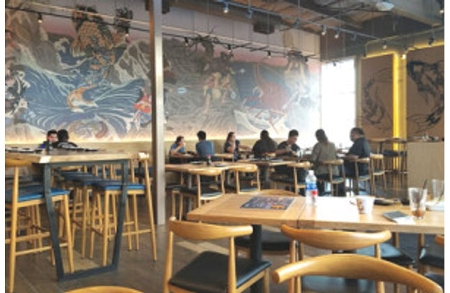 AMKO M5680BS Oak Commercial Grade Restaurant Barstool