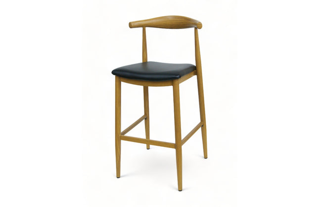 AMKO M5680BS Oak Commercial Grade Restaurant Barstool