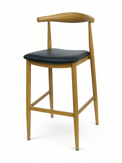 AMKO M5680BS Oak Commercial Grade Restaurant Barstool