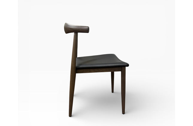 AMKO M5680 Walnut Commercial Grade Restaurant Chair