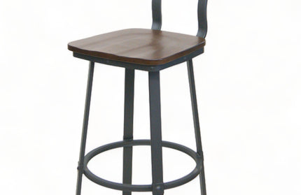 AMKO M582BS Metal Commercial Grade Restaurant Barstool