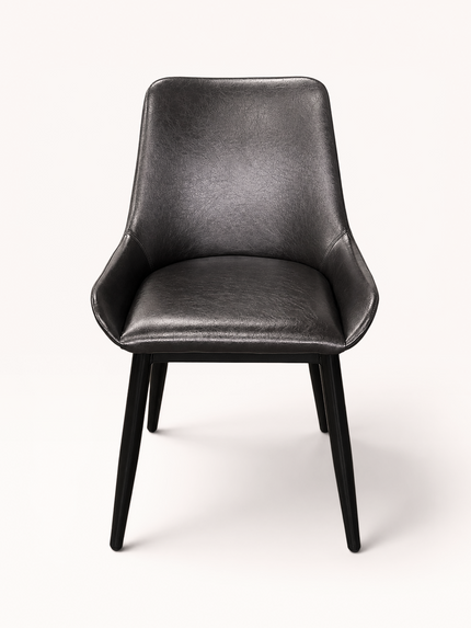 AMKO M5901 Brown Commercial Grade Restaurant Chair