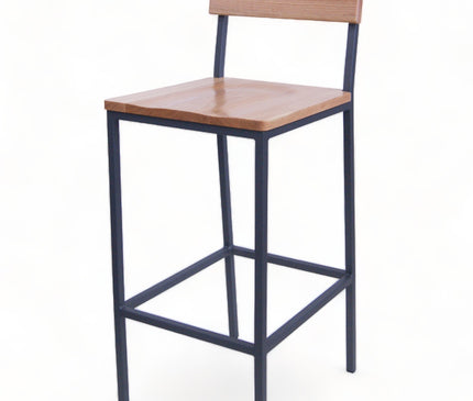 AMKO M658BS Metal Commercial Grade Restaurant Barstool