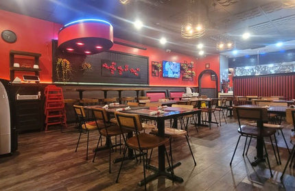 AMKO M7450 Natural Metal Commercial Grade Restaurant Chair