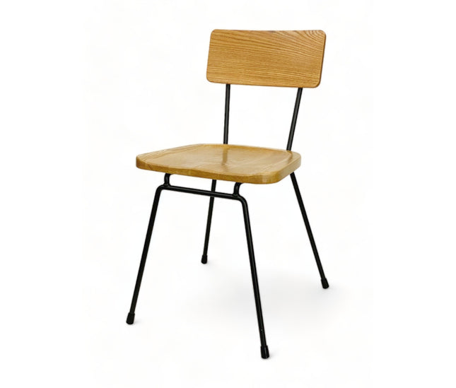 AMKO M7450 Natural Metal Commercial Grade Restaurant Chair