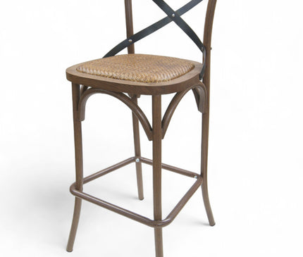 AMKO M7532BS X back Commercial Grade Restaurant Barstool