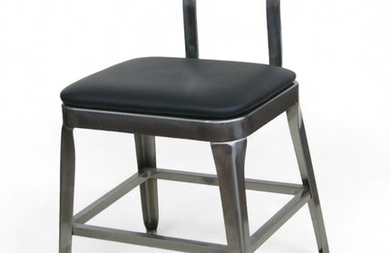 AMKO M7771 Pewter Commercial Grade Restaurant Chair