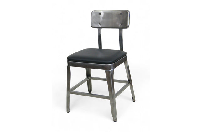 AMKO M7771 Pewter Commercial Grade Restaurant Chair
