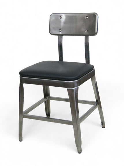 AMKO M7771 Pewter Commercial Grade Restaurant Chair