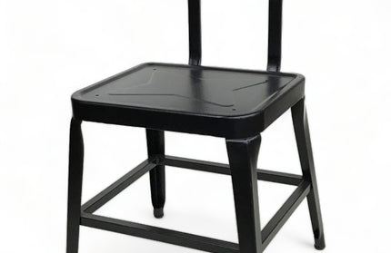 AMKO M7771 Black Commercial Grade Restaurant Chair