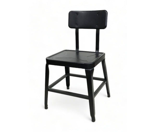 AMKO M7771 Black Commercial Grade Restaurant Chair