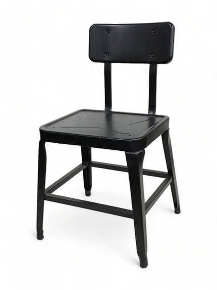 AMKO M7771 Black Commercial Grade Restaurant Chair