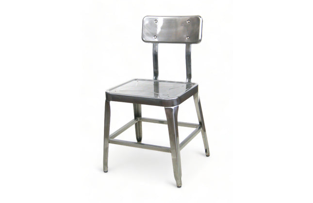 AMKO M7771 Pewter Commercial Grade Restaurant Chair
