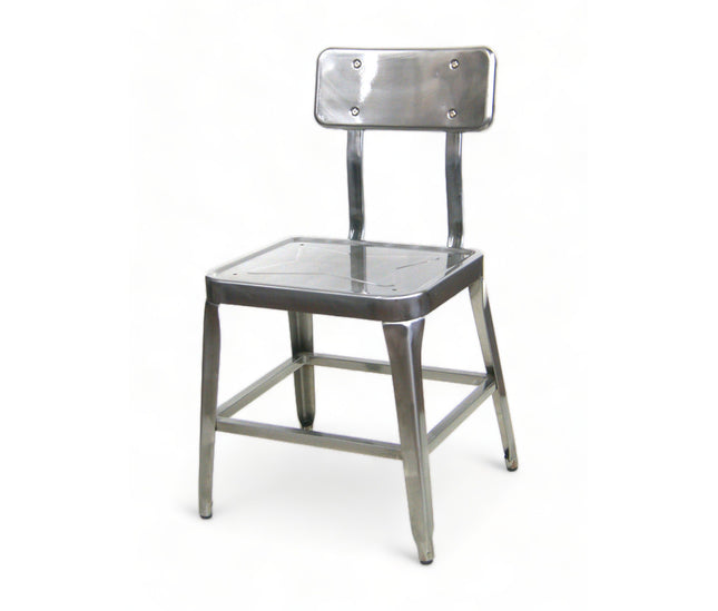 AMKO M7771 Pewter Commercial Grade Restaurant Chair