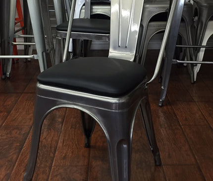 AMKO M7781 Pewter Commercial Grade Restaurant Chair