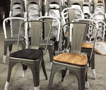 AMKO M7781 Raw Welding Commercial Grade Restaurant Chair