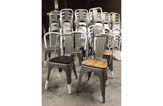 AMKO M7781 Raw Welding Commercial Grade Restaurant Chair