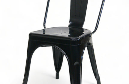 AMKO M7781 Black Commercial Grade Restaurant Chair