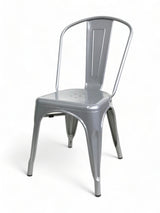 AMKO M7781 Gray Commercial Grade Restaurant Chair