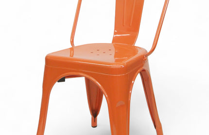 AMKO M7781 Orange Commercial Grade Restaurant Chair