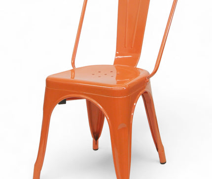 AMKO M7781 Orange Commercial Grade Restaurant Chair