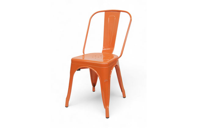 AMKO M7781 Orange Commercial Grade Restaurant Chair