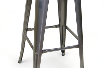 AMKO M7782 Pewter Commercial Grade Restaurant Barstool