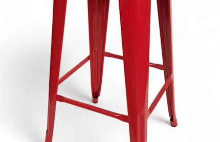 AMKO M7782 Red Commercial Grade Restaurant Barstool