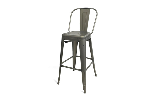 AMKO M7783 Raw Welding Commercial Grade Restaurant Barstool