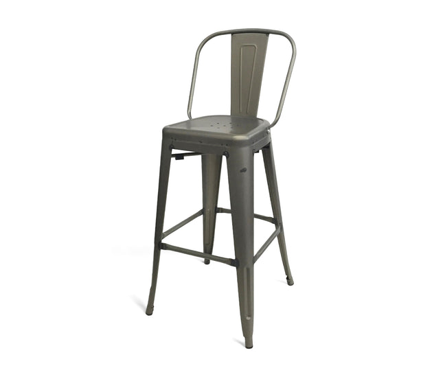 AMKO M7783 Raw Welding Commercial Grade Restaurant Barstool