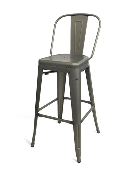 AMKO M7783 Raw Welding Commercial Grade Restaurant Barstool