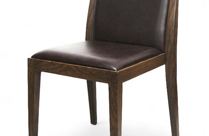 AMKO M955 Walnut Brown Commercial Grade Restaurant Chair