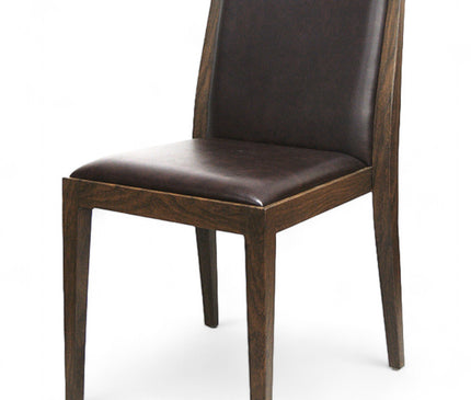 AMKO M955 Walnut Brown Commercial Grade Restaurant Chair