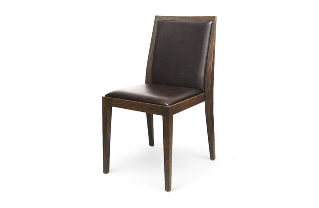 AMKO M955 Walnut Brown Commercial Grade Restaurant Chair