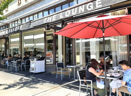 AMKO 528AB Silver Black Aluminum Commercial Grade Restaurant Chair