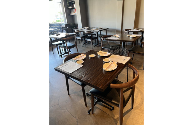 AMKO T53 Laminate Walnut Restaurant Table Top