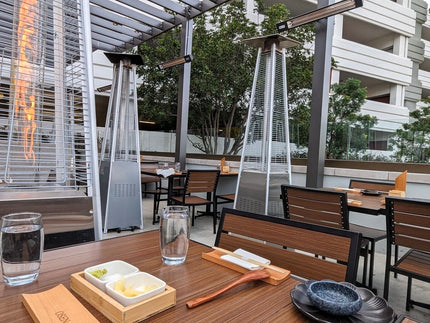 AMKO 543SB Pecan Aluminum Commercial Grade Restaurant Chair