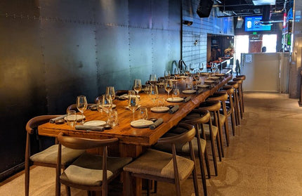 AMKO M5680 Walnut Commercial Grade Restaurant Chair